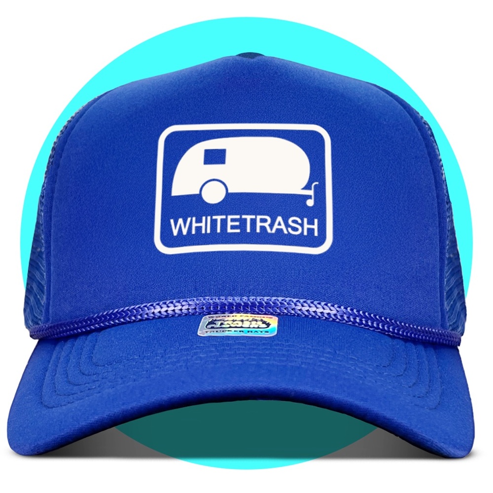 White Trash Trailer Park Trucker Hat